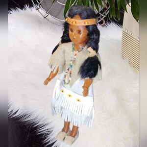 👣4/$20. Carlson ~ Native American Mescalero Papoose Princess